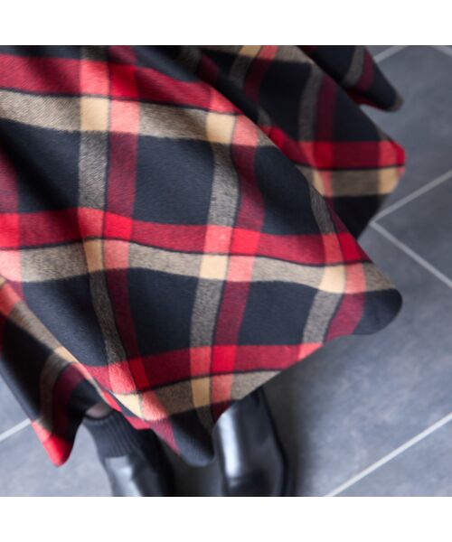 R-ISM / リズム ミニ・ひざ丈スカート | 【インポート素材】チェックフレアースカート | 詳細11