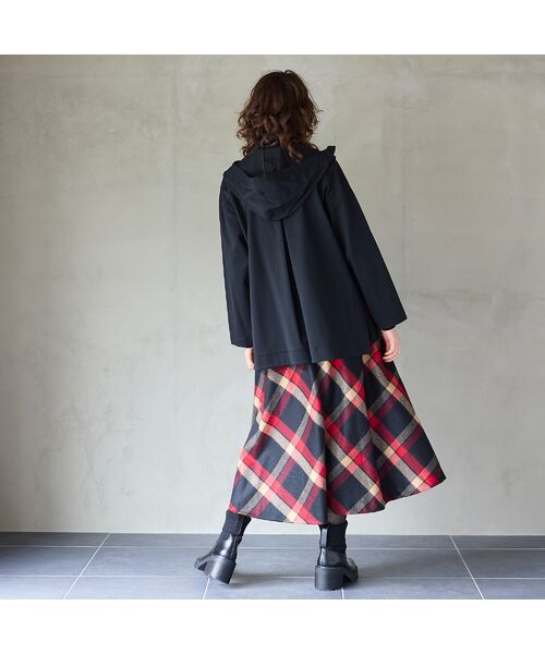 R-ISM / リズム ミニ・ひざ丈スカート | 【インポート素材】チェックフレアースカート | 詳細5