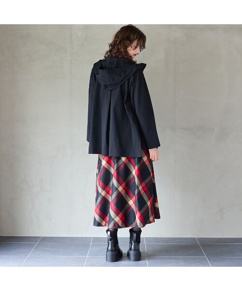 R-ISM / リズム ミニ・ひざ丈スカート | 【インポート素材】チェックフレアースカート | 詳細6