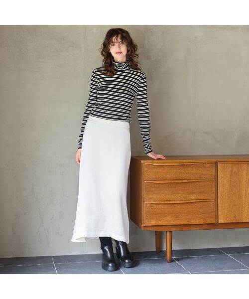 R-ISM / リズム ミニ・ひざ丈スカート | 【洗える】サテンAラインスカート | 詳細6