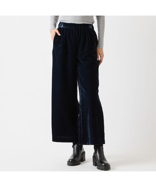 R-ISM / リズム その他パンツ | 【S/M/Lサイズあり・ウエストゴム】ベルベットワイドパンツ | 詳細2