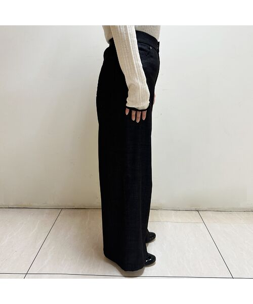 R-ISM / リズム デニムパンツ | 【R-ISM人気シルエット・洗える・S/M/Lサイズあり】デニムバギーパンツ | 詳細2