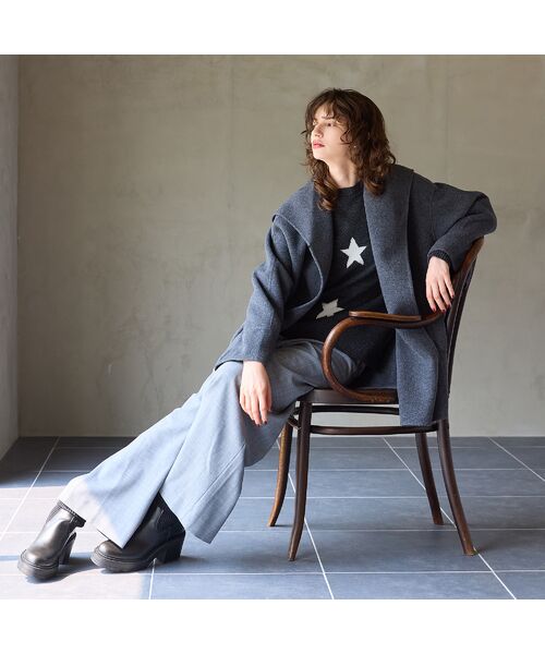 R-ISM / リズム その他パンツ | 【R-ISM人気シルエット・洗える・S/M/Lサイズあり】ストライプバギーパンツ | 詳細2