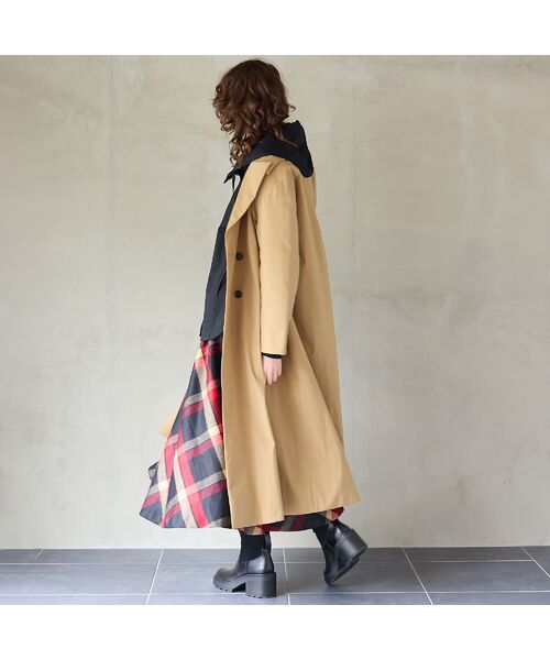 R-ISM / リズム ダウンジャケット・ベスト | 【防風・着ぶくれしない】薄ダウンロングコート | 詳細11