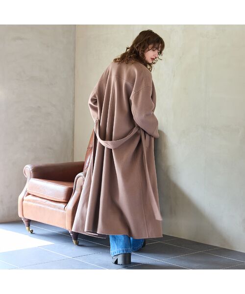 R-ISM / リズム その他アウター | 【カシミヤブレンド】リバーロングコート | 詳細10