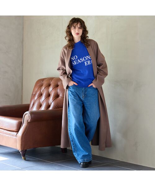 R-ISM / リズム その他アウター | 【カシミヤブレンド】リバーロングコート | 詳細6