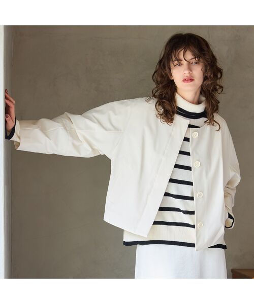 R-ISM / リズム ダウンジャケット・ベスト | 【防風・着ぶくれしない】薄ダウンコクーンスリーブジャケット | 詳細5