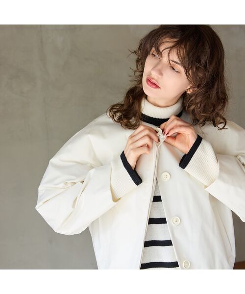 R-ISM / リズム ダウンジャケット・ベスト | 【防風・着ぶくれしない】薄ダウンコクーンスリーブジャケット | 詳細6