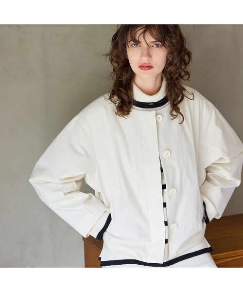 R-ISM / リズム ダウンジャケット・ベスト | 【防風・着ぶくれしない】薄ダウンコクーンスリーブジャケット | 詳細7