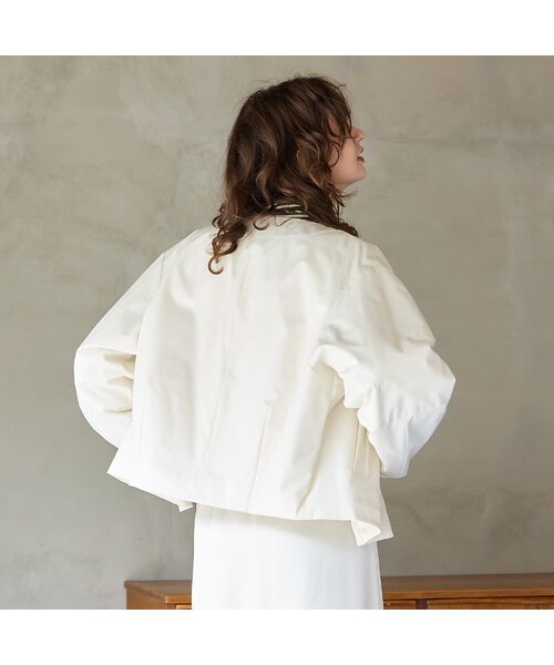 R-ISM / リズム ダウンジャケット・ベスト | 【防風・着ぶくれしない】薄ダウンコクーンスリーブジャケット | 詳細8