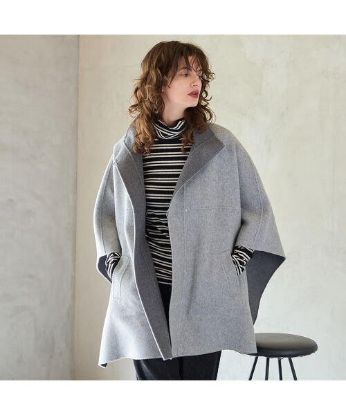 R-ISM / リズム ポンチョ | 【リバーシブル】リバーポンチョジャケット | 詳細9