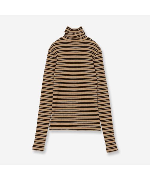 R-ISM / リズム カットソー | 【カシミヤブレンド・洗える】ボーダータートルカットソー | 詳細2