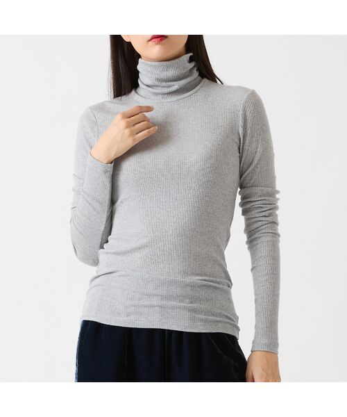 R-ISM / リズム カットソー | 【カシミヤブレンド・洗える】タートルカットソー | 詳細1