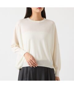 R-ISM / リズム ニット・セーター | 【洗える】16Gワイドプルオーバー