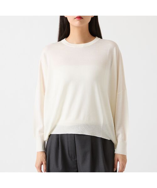 R-ISM / リズム ニット・セーター | 【洗える】16Gワイドプルオーバー | 詳細1