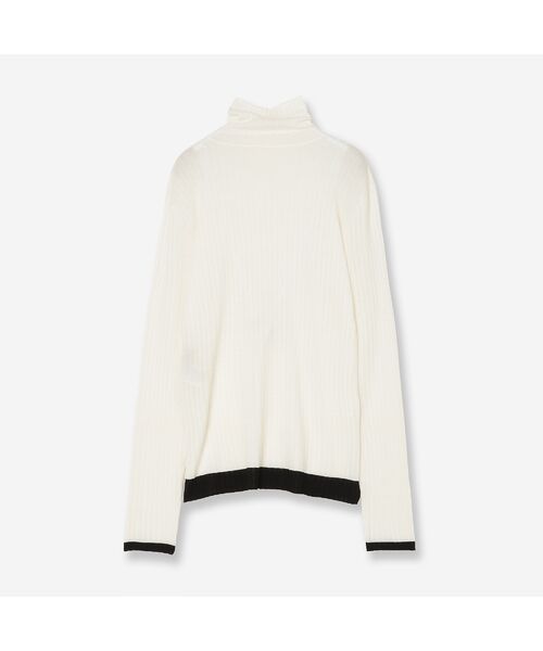 R-ISM / リズム ニット・セーター | ワイドリブ配色ニット | 詳細1