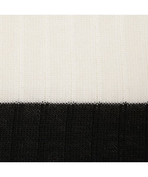 R-ISM / リズム ニット・セーター | ワイドリブ配色ニット | 詳細3