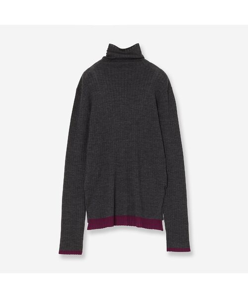 R-ISM / リズム ニット・セーター | ワイドリブ配色ニット | 詳細4