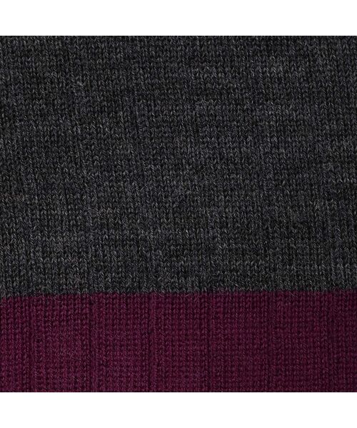 R-ISM / リズム ニット・セーター | ワイドリブ配色ニット | 詳細6