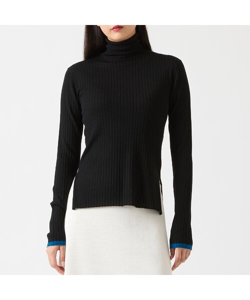 R-ISM / リズム ニット・セーター | ワイドリブ配色ニット | 詳細7