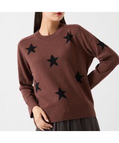 R-ISM / リズム ニット・セーター | 【カシミヤ100％】スターインターシャニット