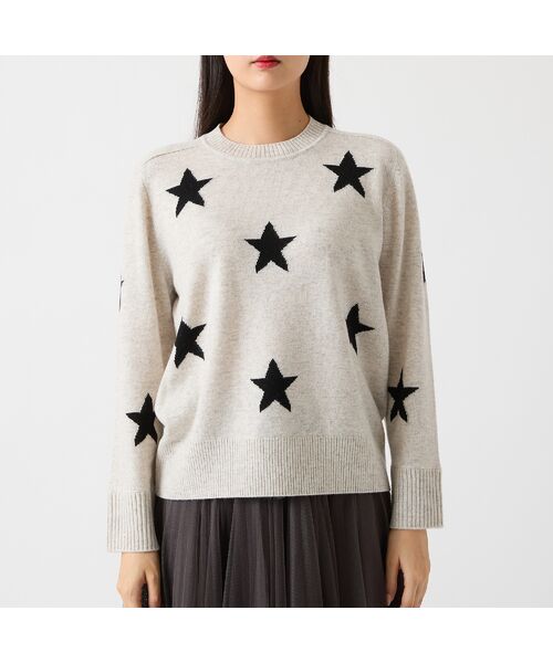 R-ISM / リズム ニット・セーター | 【カシミヤ100％】スターインターシャニット | 詳細2