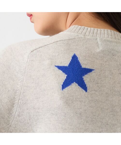 R-ISM / リズム ニット・セーター | 【カシミヤ100％】スターインターシャニット | 詳細4