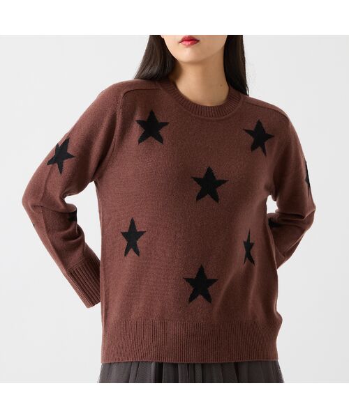 R-ISM / リズム ニット・セーター | 【カシミヤ100％】スターインターシャニット | 詳細11