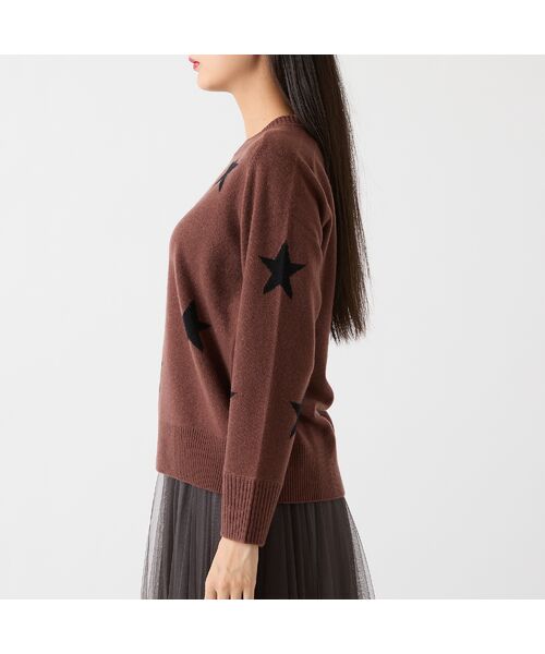 R-ISM / リズム ニット・セーター | 【カシミヤ100％】スターインターシャニット | 詳細15