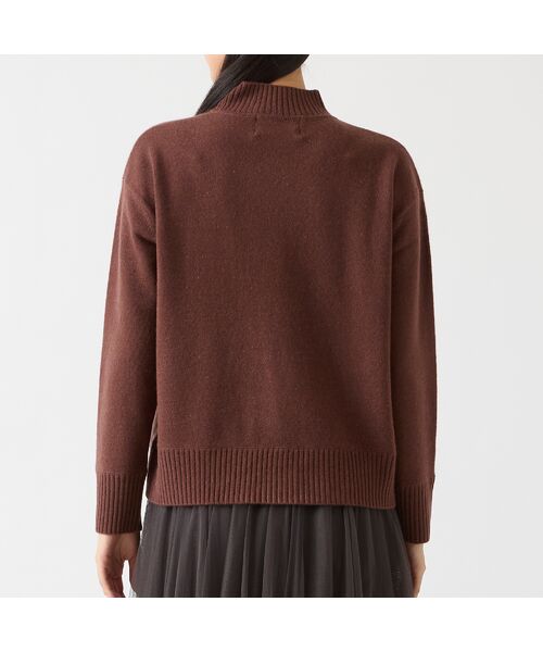 R-ISM / リズム ニット・セーター | 【カシミヤ100％】メッセージロゴインターシャニット | 詳細5