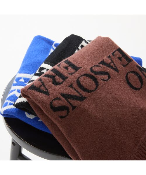 R-ISM / リズム ニット・セーター | 【カシミヤ100％】メッセージロゴインターシャニット | 詳細17