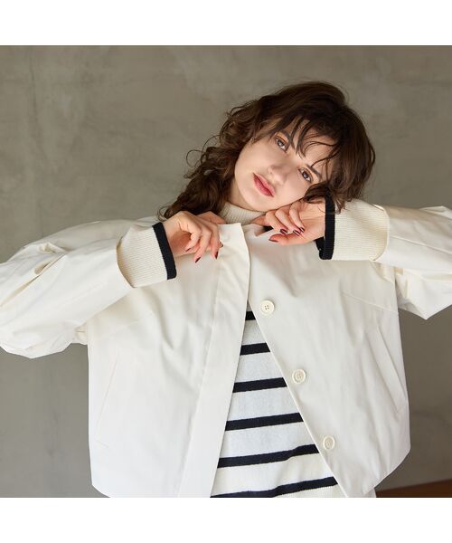 R-ISM / リズム ニット・セーター | 【カシミヤ100％】タートルネックボーダーニット | 詳細6