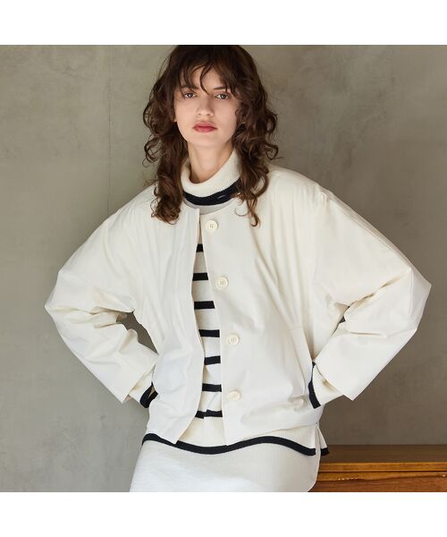 R-ISM / リズム ニット・セーター | 【カシミヤ100％】タートルネックボーダーニット | 詳細7