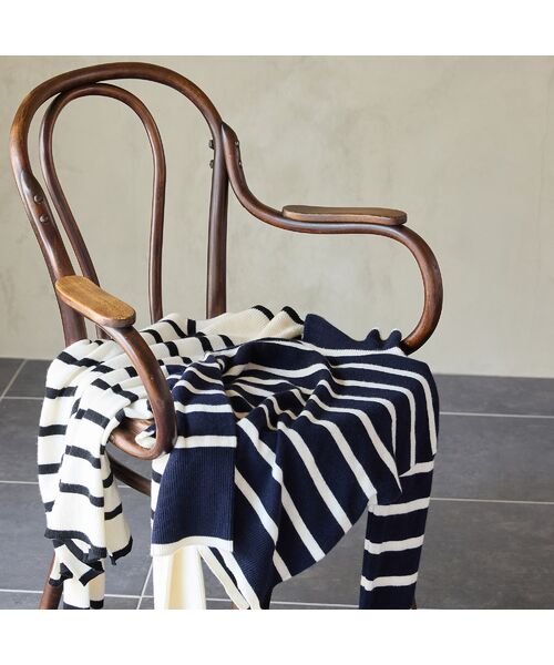 R-ISM / リズム ニット・セーター | 【カシミヤ100％】タートルネックボーダーニット | 詳細15