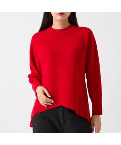 R-ISM / リズム ニット・セーター | 【カシミヤブレンド30％】編地変化ニットプルオーバー