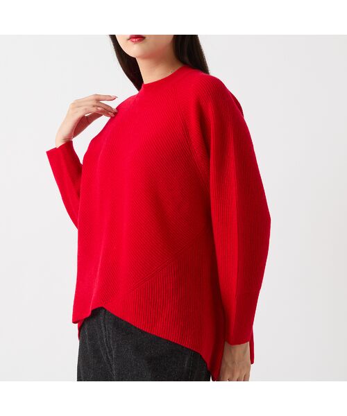 R-ISM / リズム ニット・セーター | 【カシミヤブレンド30％】編地変化ニットプルオーバー | 詳細13