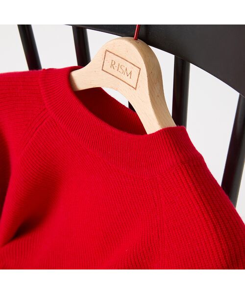R-ISM / リズム ニット・セーター | 【カシミヤブレンド30％】編地変化ニットプルオーバー | 詳細17