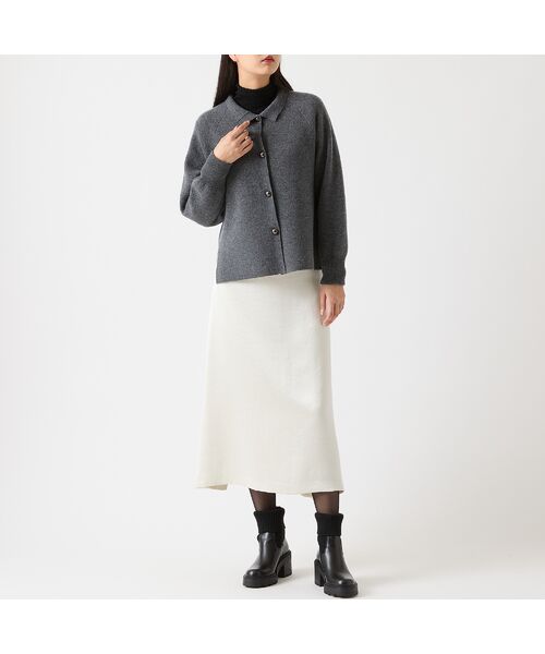 R-ISM / リズム その他アウター | 【カシミヤブレンド30％】接結ニットジャケット | 詳細10