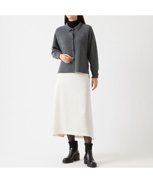 R-ISM / リズム その他アウター | 【カシミヤブレンド30％】接結ニットジャケット | 詳細5