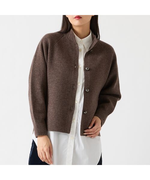 R-ISM / リズム その他アウター | 【カシミヤブレンド30％】接結ニットジャケット | 詳細12