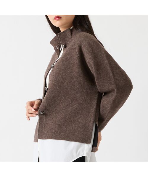 R-ISM / リズム その他アウター | 【カシミヤブレンド30％】接結ニットジャケット | 詳細13