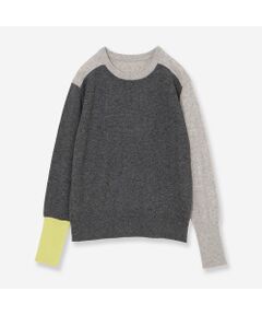 R-ISM / リズム ニット・セーター | 【カシミヤ100%】カラーブロックニット
