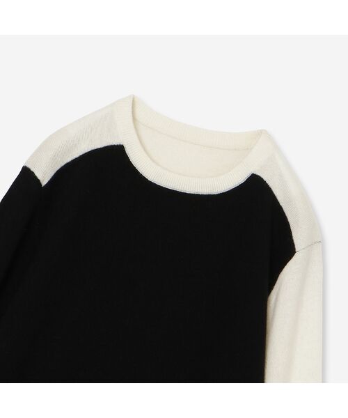 R-ISM / リズム ニット・セーター | 【カシミヤ100%】カラーブロックニット | 詳細4