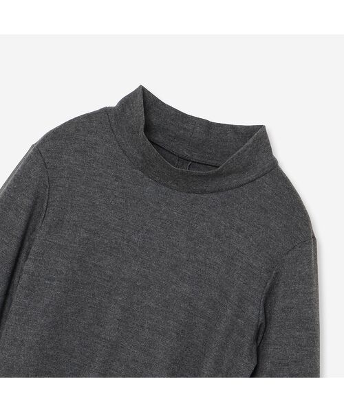 R-ISM / リズム ミニ丈・ひざ丈ワンピース | 【2WAYシルエット】圧縮ウールスムースコクーンワンピース | 詳細1