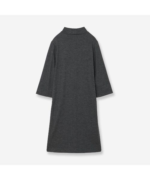 R-ISM / リズム ミニ丈・ひざ丈ワンピース | 【2WAYシルエット】圧縮ウールスムースコクーンワンピース | 詳細4
