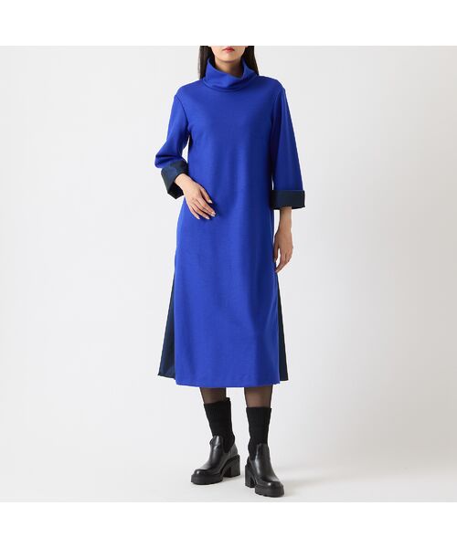 R-ISM / リズム ミニ丈・ひざ丈ワンピース | 【2WAYシルエット】圧縮ウールスムースコクーンワンピース | 詳細5