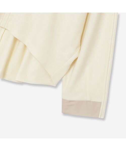 R-ISM / リズム シャツ・ブラウス | 【セットアップ対応・S/M/Lサイズあり】圧縮ウールスムースタックブラウス | 詳細2