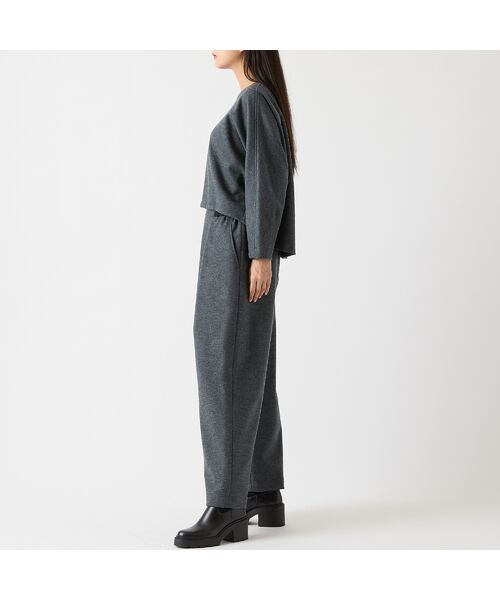 R-ISM / リズム シャツ・ブラウス | 【セットアップ対応・S/M/Lサイズあり】圧縮ウールスムースタックブラウス | 詳細10