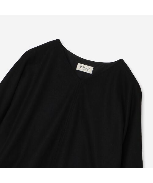 R-ISM / リズム シャツ・ブラウス | 【セットアップ対応・S/M/Lサイズあり】圧縮ウールスムースタックブラウス | 詳細15