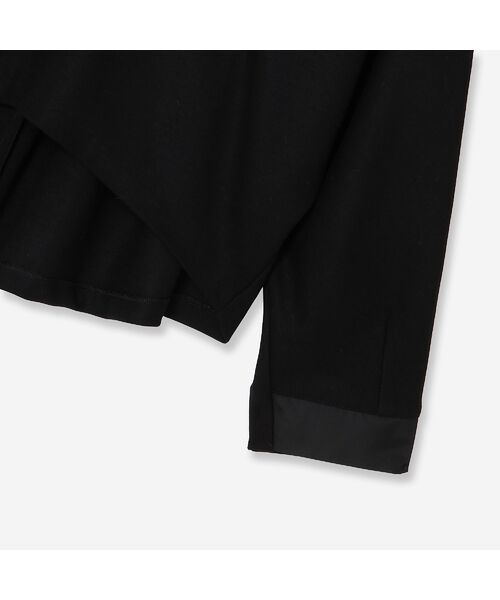 R-ISM / リズム シャツ・ブラウス | 【セットアップ対応・S/M/Lサイズあり】圧縮ウールスムースタックブラウス | 詳細16